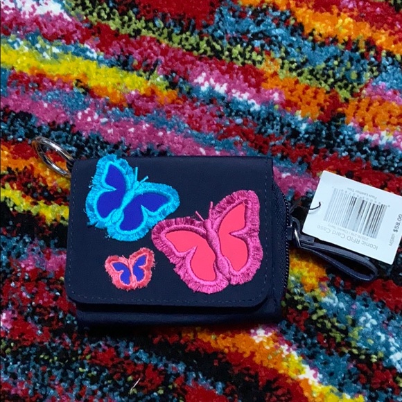 Handbags - Vera Bradley Iconic Card Case Classic Navy NWT